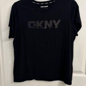 DKNY Black Short Sleeve Men's Tee